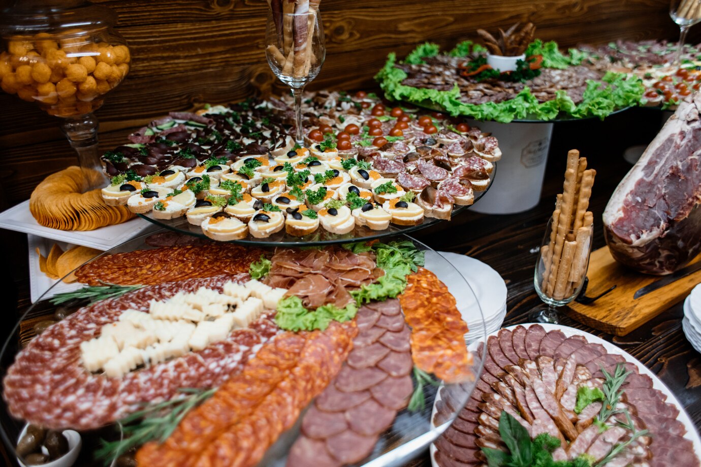 nabídka cateringu